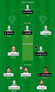 OMN vs NEP Fantasy Suggestion Team 2